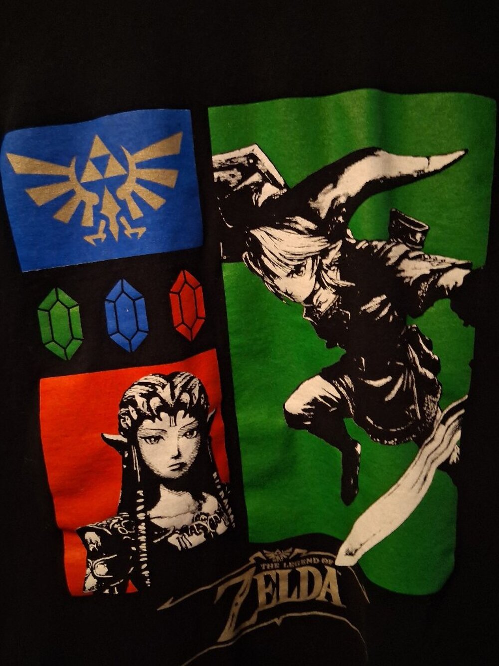 Legend of Zelda Tshirt GUC Twilight Princess Crew Neck